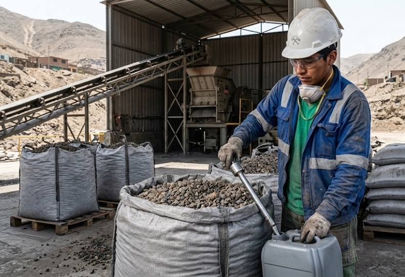 Obrero y Ayudante de Control de Calidad en Productos Mineros 2