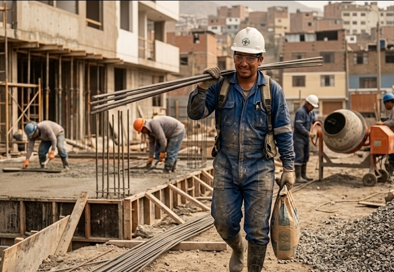 Obreros, Operarios, Peones y Oficiales de Construcción Civil