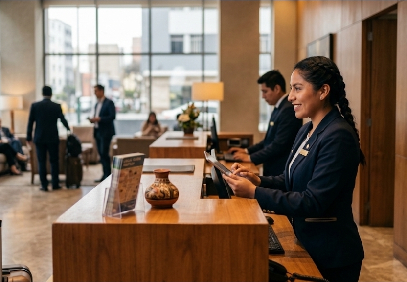 Recepcionista de Hotel
