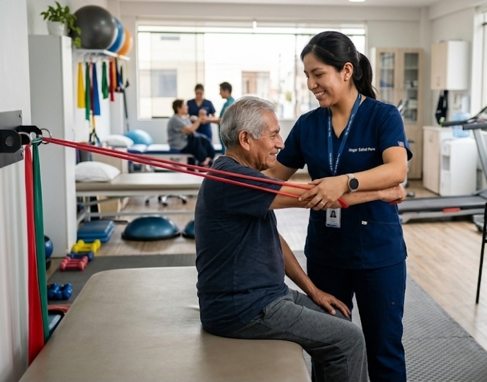 Técnica en Terapia Física y Atención al Paciente